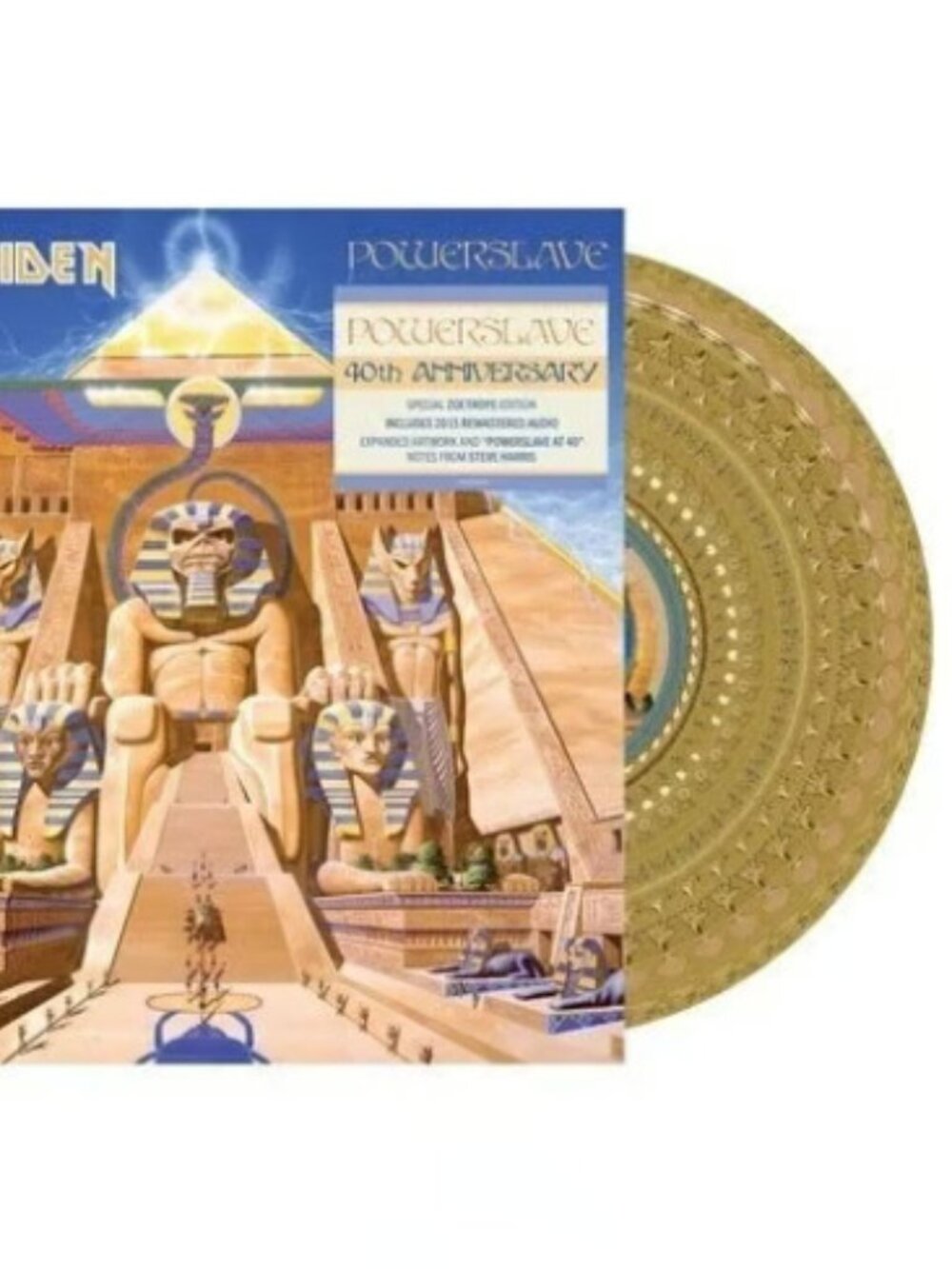 Iron Maiden Powerslave LP ~ Exclusive Zoetrope Picture Disc ~ New/Sealed!
